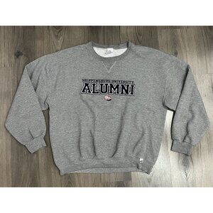 Vintage Shippensburg University Sweatshirt Crewneck Mens Medium Gray Russell